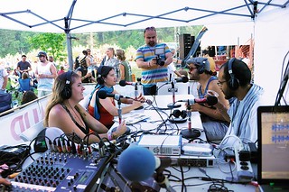 Live broadcast from Summer Arts and Music Festival, Benbow Lake