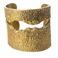 made in usa from recycled metal cuff alkemie