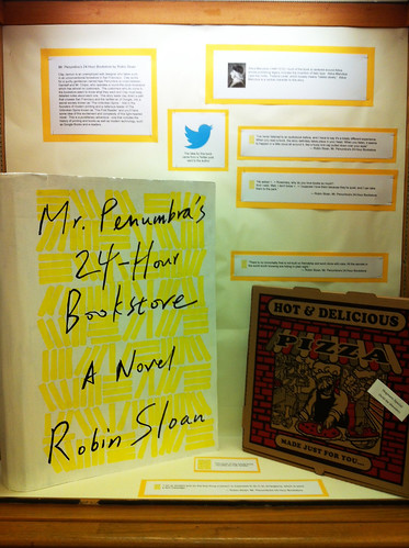 Mr. Penumbra's 24-hour bookstore exhibit