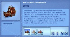 The Titanic Toy Machine