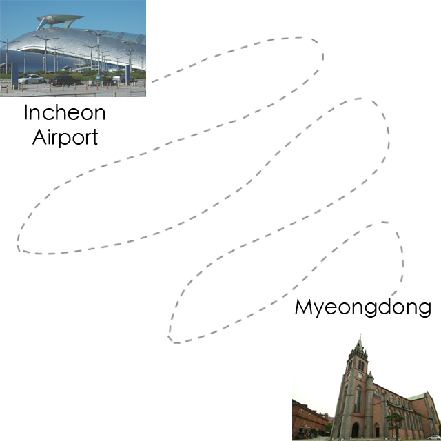 incheon airport to myeongdong