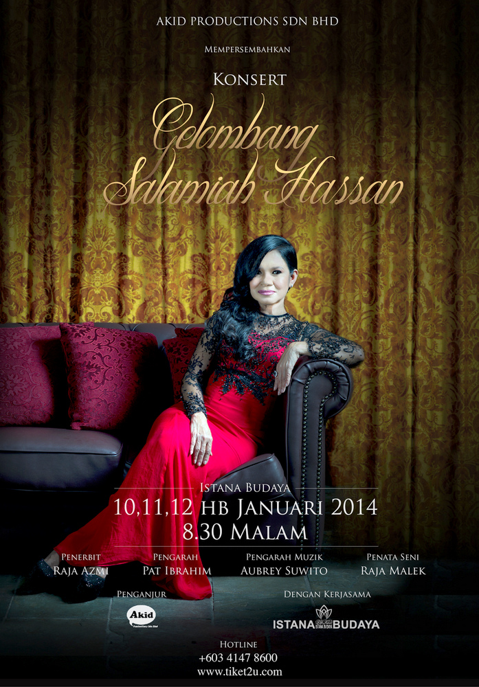 Poster Konsert Gelombang Salamiah Hassan