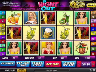 A Night Out slot game online review