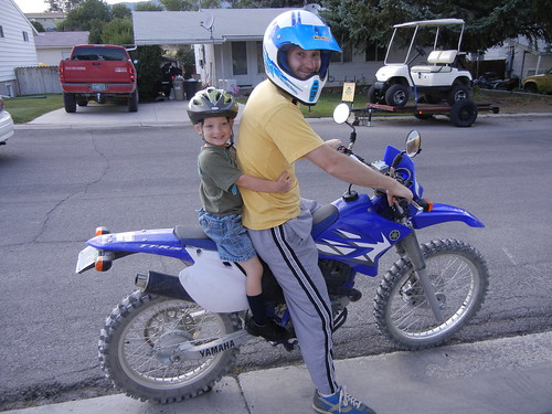 7-6-13 Lee and Elden on motorcycle