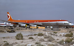 Aircraft stored in the desert
