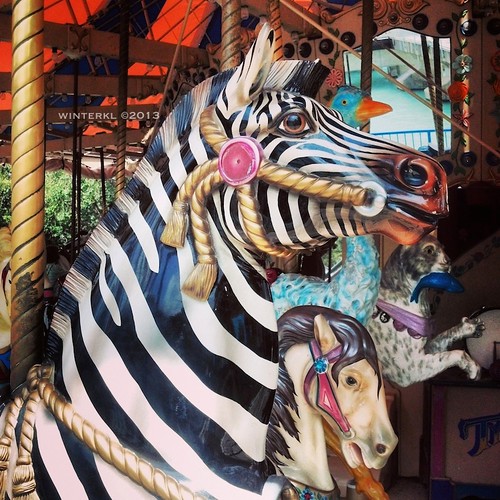 Zebra Carousel Animal