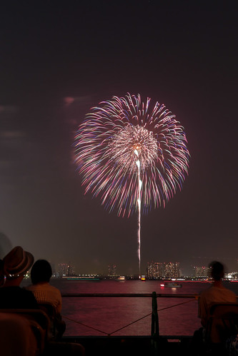 「昇小花 芯入ステンドグラス」 by 今野正義 東京湾大華火 2013 Tokyo Bay Grand Fireworks