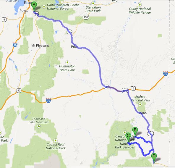 Viernes Día 26 de Julio: Springville - The Needles - Monticello - 25 días por los parques nacionales del Oeste de USA: un Road Trip de 10500 kms (1)