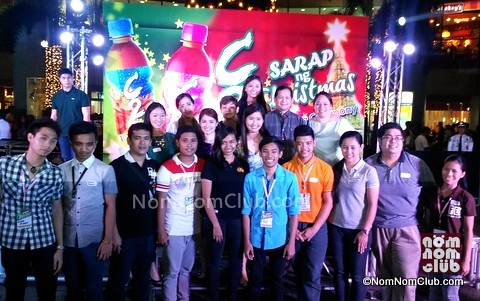 The winners of the C2 Sarap Ng Christmas Tree-Making Contest