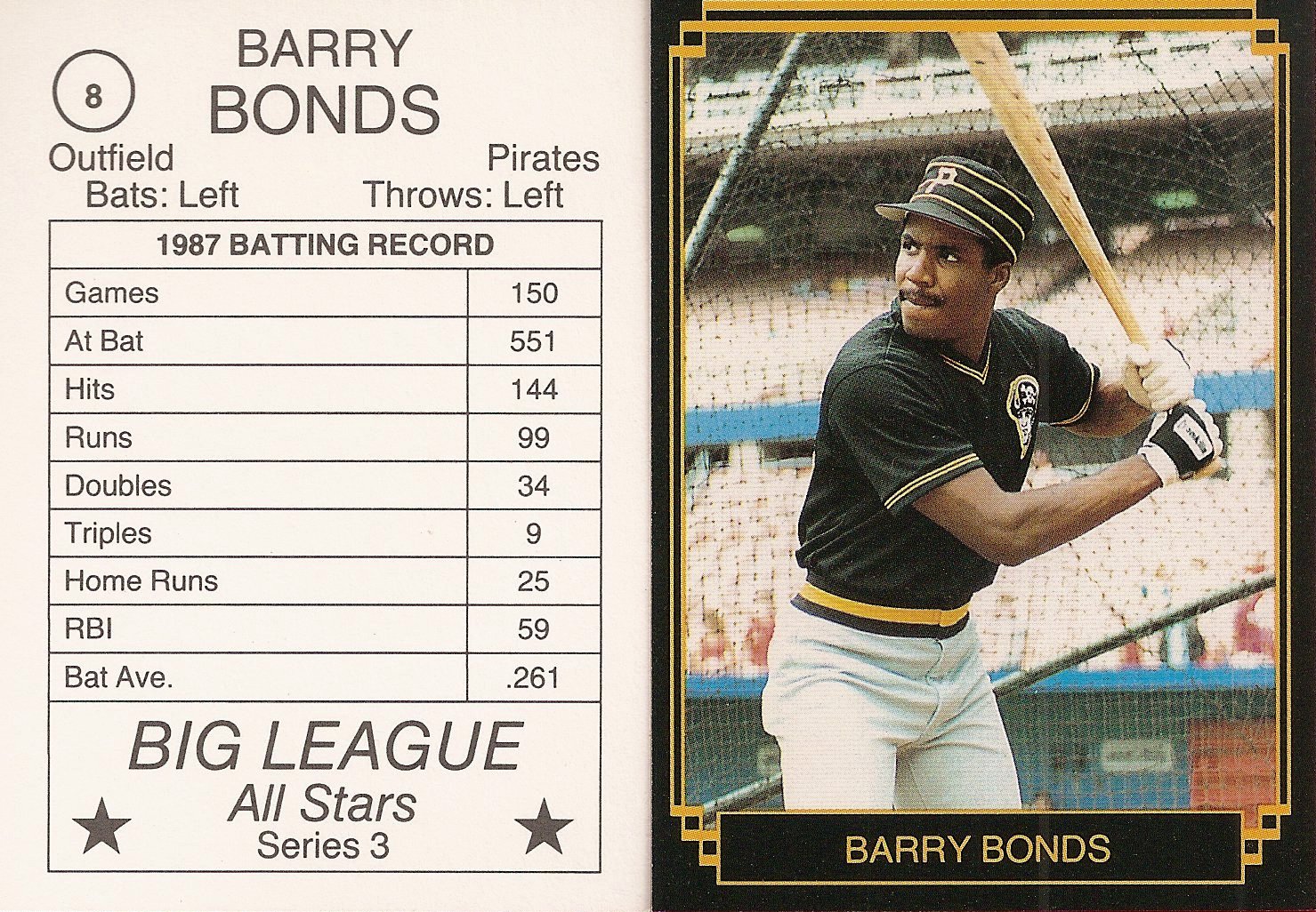 1988 Big League All-Stars Series 3