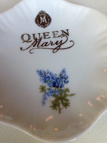 Queen Mary tea plate