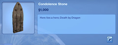 Condolence Stone