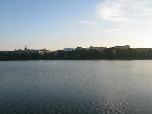 An evening walk in Helsinki