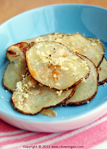 Flavored Homemade Baked Potato Chips