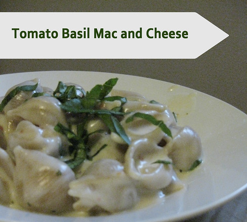 Tomato Basil Mac and Cheese