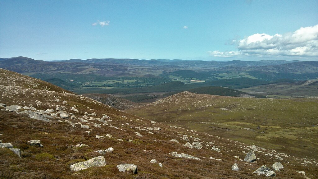 Deeside from Point 830m