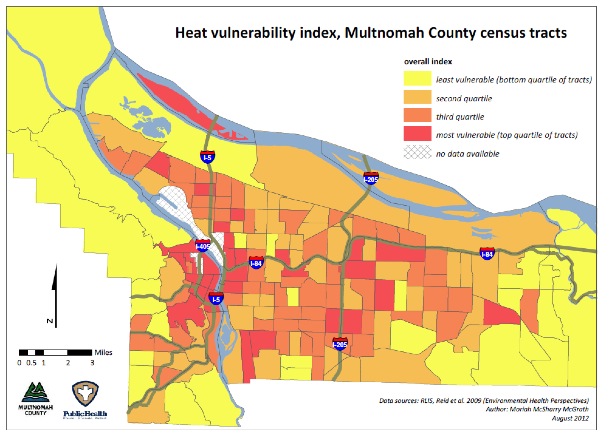 Hotter Summers Mean More Health Risks In Urban Heat Islands . News | OPB