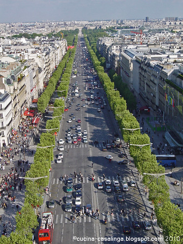 Arc de Triomphe - Blick Champs Elysses
