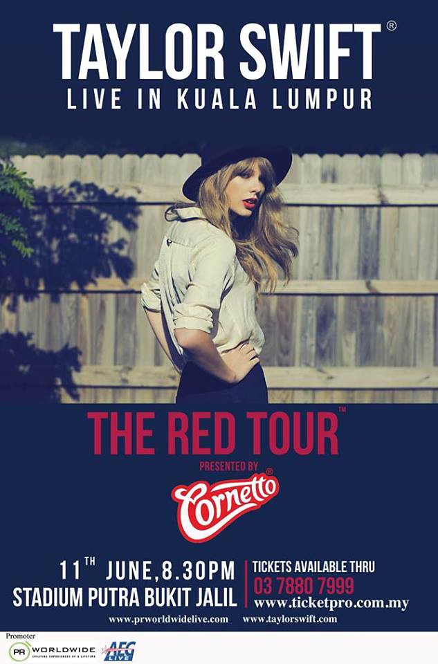 Konsert Taylor Swift Live in Malaysia RED ASEAN TOUR