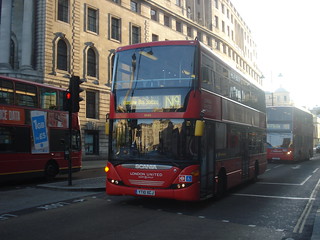 London United SP185 on Route N9, Charing Cross