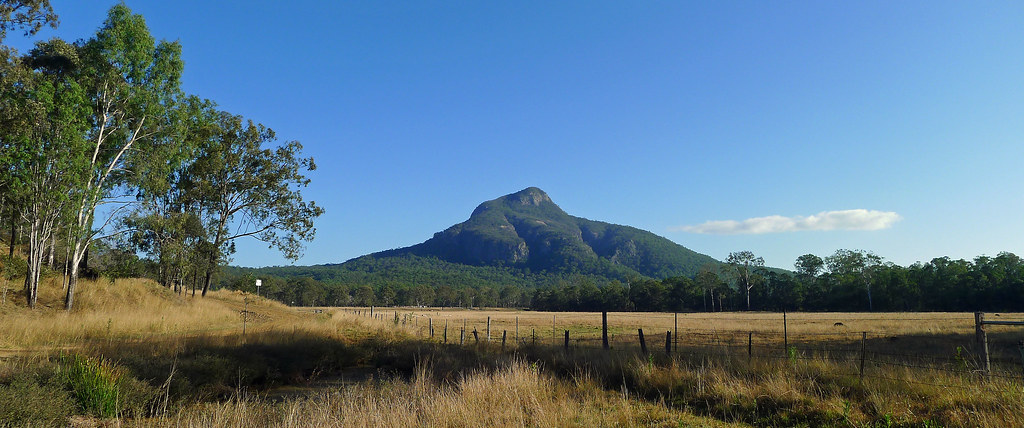 Mt Greville from Munchow Crossing Campsite