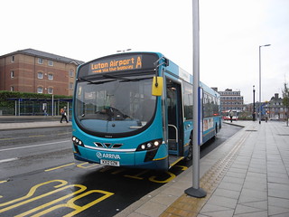 The 'A' bus to Luton Airport