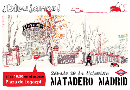 SketchCrawl Matadero Madrid