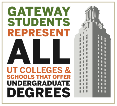 Gateway students represent all schools at UT