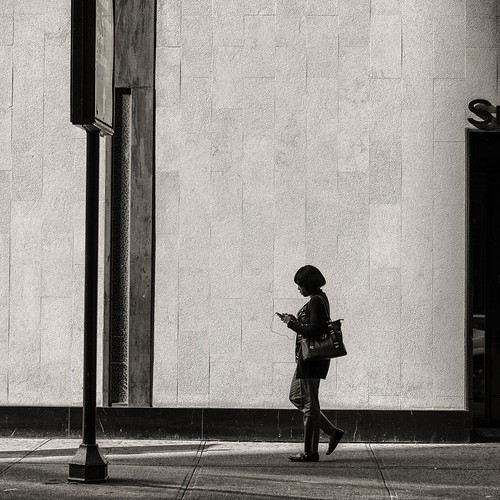 not alone by ifotog, Queen of Manhattan Street Photography