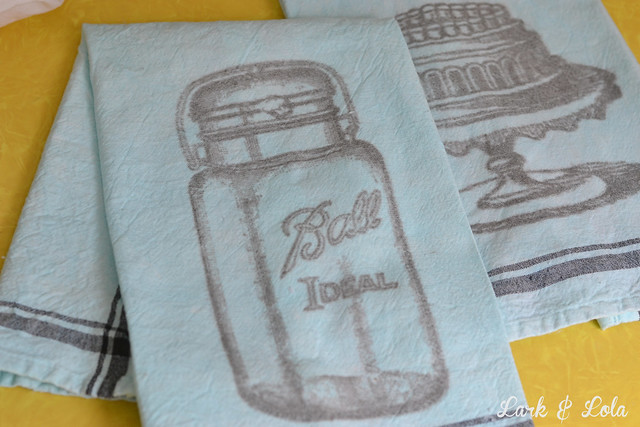 Ball jar transfer towel