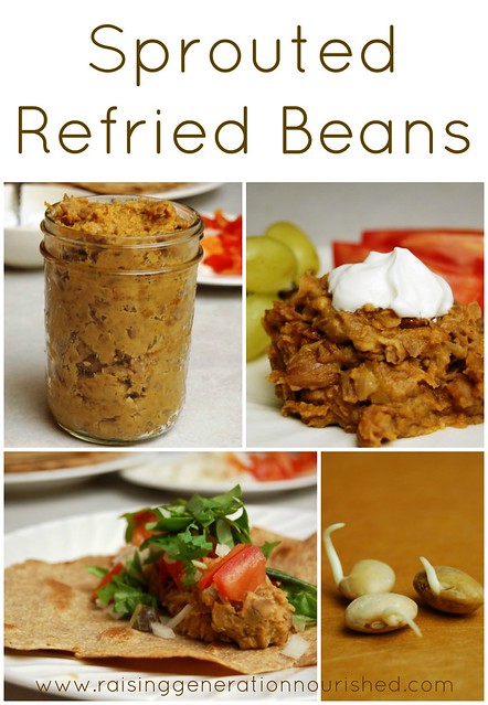 Sprouted Refried Beans