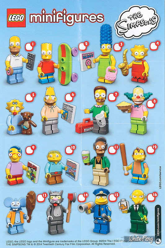 Lego Minifigures Serie The Simpsons Lisa Simpson 4/16 71005 
