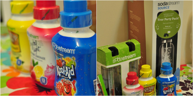 sodastream party collage