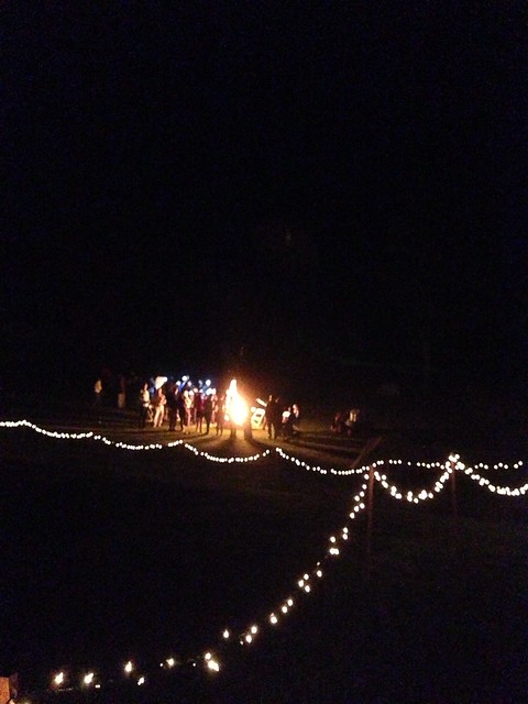 wedding fire
