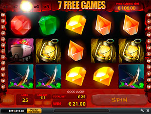 free Hot Gems free spins feature