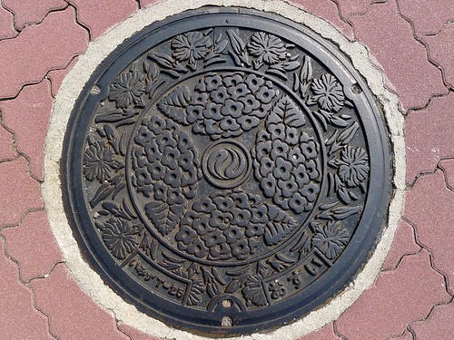 Imizu Toyama , manhole cover （富山県射水市のマンホール）