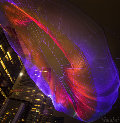 Public aerial art at TED Conference Vancouver