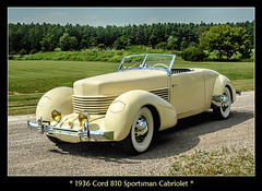 1936 Cord 810 Sportsman Cabriolet