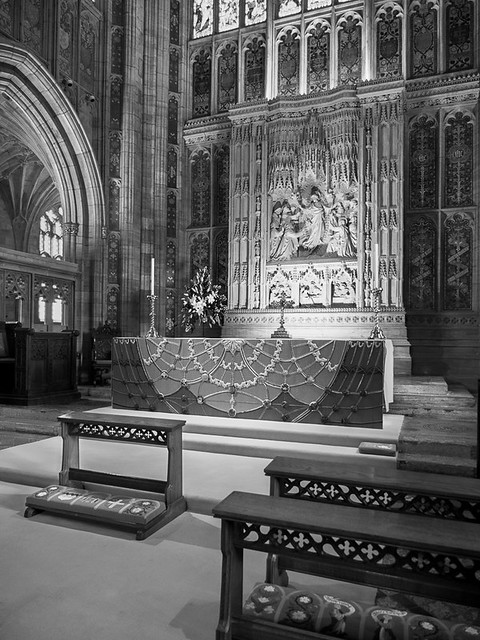 High Altar and Reredos Sherborne Abbey