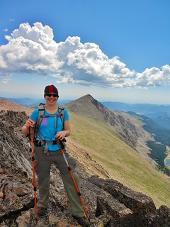 Climbergirl on High Point of Laramie County