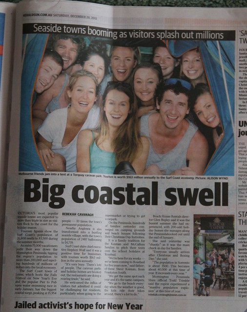 The version in the 'Herald Sun'