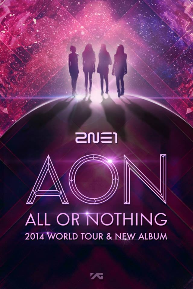 Konsert 2NE1 World Tour All Or Nothing Live in Malaysia