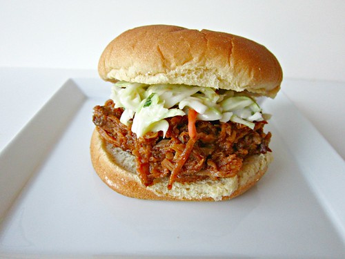 Cherry Chipotle Pulled Pork with Cilantro Lime Slaw 3