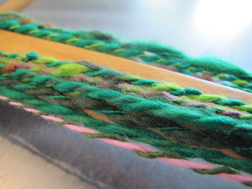 Plied handspun yarn