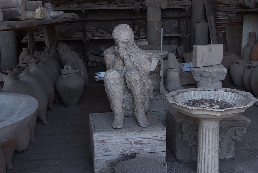 Pompei. Italy. August. 2013