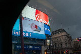 Les écrans géants de Piccadilly Circus