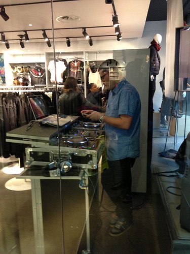 DJ at H&M