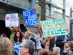 Atos protest - London 2012