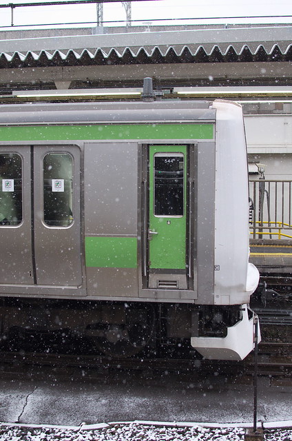 Tokyo Train Story 東京雪景色 2014年2月14日