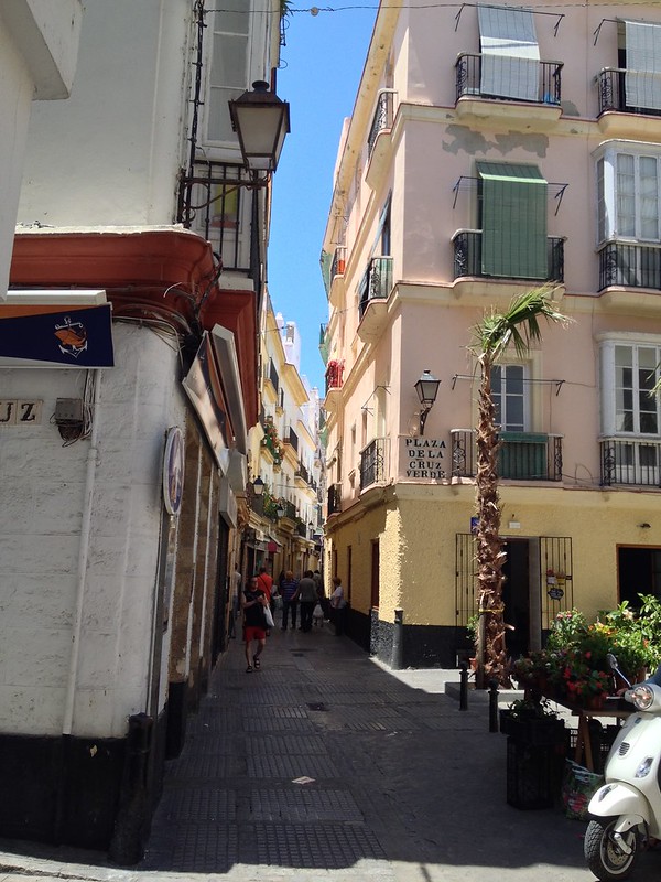 Historical streets of Cadiz